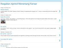 Tablet Screenshot of keajaibanaprikot.blogspot.com