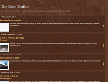Tablet Screenshot of beer-trotter.blogspot.com