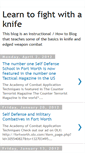 Mobile Screenshot of knifecombat.blogspot.com
