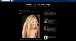 Desktop Screenshot of hairstyleandpictures.blogspot.com