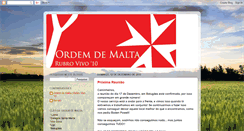 Desktop Screenshot of ordemdemalta10.blogspot.com