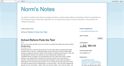 Desktop Screenshot of normsnotes2.blogspot.com