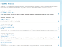 Tablet Screenshot of normsnotes2.blogspot.com