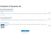Tablet Screenshot of dynamicsevolution.blogspot.com