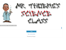 Tablet Screenshot of mrthoerigsixthgradescience.blogspot.com