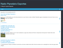 Tablet Screenshot of planetarioesportes.blogspot.com