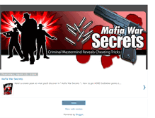Tablet Screenshot of mafiawarsecrets.blogspot.com