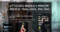 Desktop Screenshot of missbrasillittle.blogspot.com