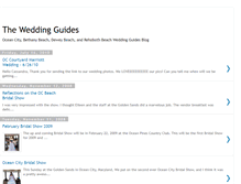 Tablet Screenshot of oceancityweddingguide.blogspot.com