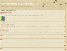 Tablet Screenshot of govdixseptrosadolink.blogspot.com