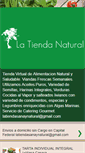 Mobile Screenshot of latiendasanaynatural.blogspot.com