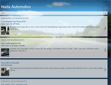 Tablet Screenshot of nadaautomotivo.blogspot.com