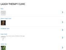 Tablet Screenshot of laughtherapyclinic.blogspot.com