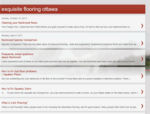 Tablet Screenshot of exquisiteflooring.blogspot.com