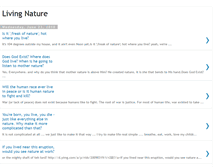 Tablet Screenshot of living-nature-rf.blogspot.com