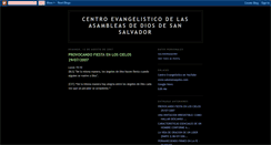 Desktop Screenshot of centro-evangelistico.blogspot.com