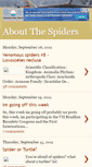 Mobile Screenshot of aboutthespiders.blogspot.com