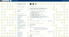Desktop Screenshot of comparer-vol.blogspot.com