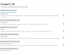 Tablet Screenshot of comparer-vol.blogspot.com