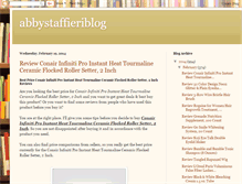 Tablet Screenshot of abbystaffieriblog.blogspot.com