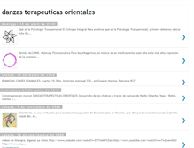 Tablet Screenshot of danzasterapeuticas.blogspot.com
