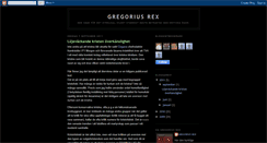 Desktop Screenshot of gregoriusrex.blogspot.com