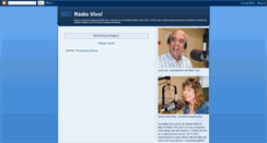 Desktop Screenshot of debateradiovivo.blogspot.com