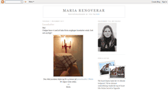 Desktop Screenshot of mariarenoverar.blogspot.com