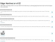 Tablet Screenshot of elpeligrosodeedgar90.blogspot.com