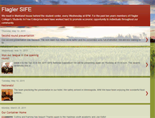 Tablet Screenshot of flaglersife.blogspot.com