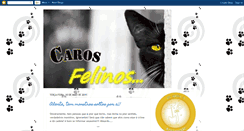 Desktop Screenshot of carosfelinos.blogspot.com