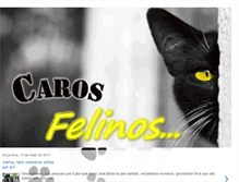 Tablet Screenshot of carosfelinos.blogspot.com