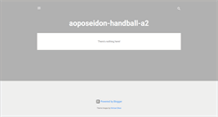 Desktop Screenshot of aoposeidon-handball-a2.blogspot.com