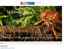 Tablet Screenshot of kilimanjaroshermits.blogspot.com