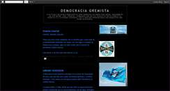 Desktop Screenshot of democraciagremista.blogspot.com