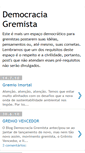 Mobile Screenshot of democraciagremista.blogspot.com