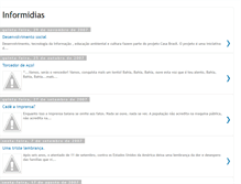 Tablet Screenshot of informidias.blogspot.com