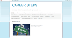 Desktop Screenshot of careerstepspart3.blogspot.com