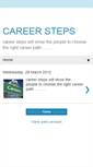Mobile Screenshot of careerstepspart3.blogspot.com