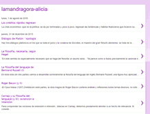 Tablet Screenshot of lamandragora-alicia.blogspot.com