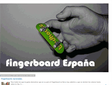 Tablet Screenshot of fingerboard-spain.blogspot.com
