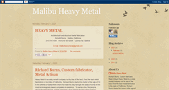 Desktop Screenshot of malibuheavymetal.blogspot.com