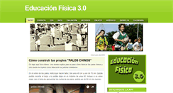 Desktop Screenshot of educacionfisica30.blogspot.com