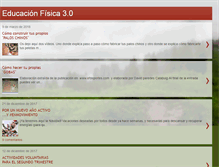 Tablet Screenshot of educacionfisica30.blogspot.com