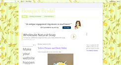 Desktop Screenshot of bouquetbridal.blogspot.com