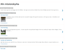 Tablet Screenshot of minmissionskyrka.blogspot.com