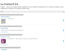 Tablet Screenshot of lucristinaeva.blogspot.com