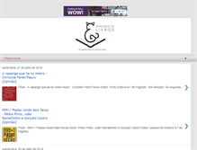 Tablet Screenshot of marcadordelivros.blogspot.com