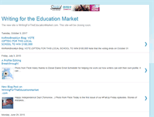 Tablet Screenshot of educationwriting.blogspot.com