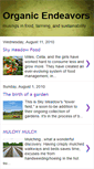Mobile Screenshot of organicendeavors.blogspot.com